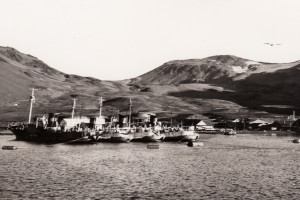 Bilde av Hvalbåter i opplag.